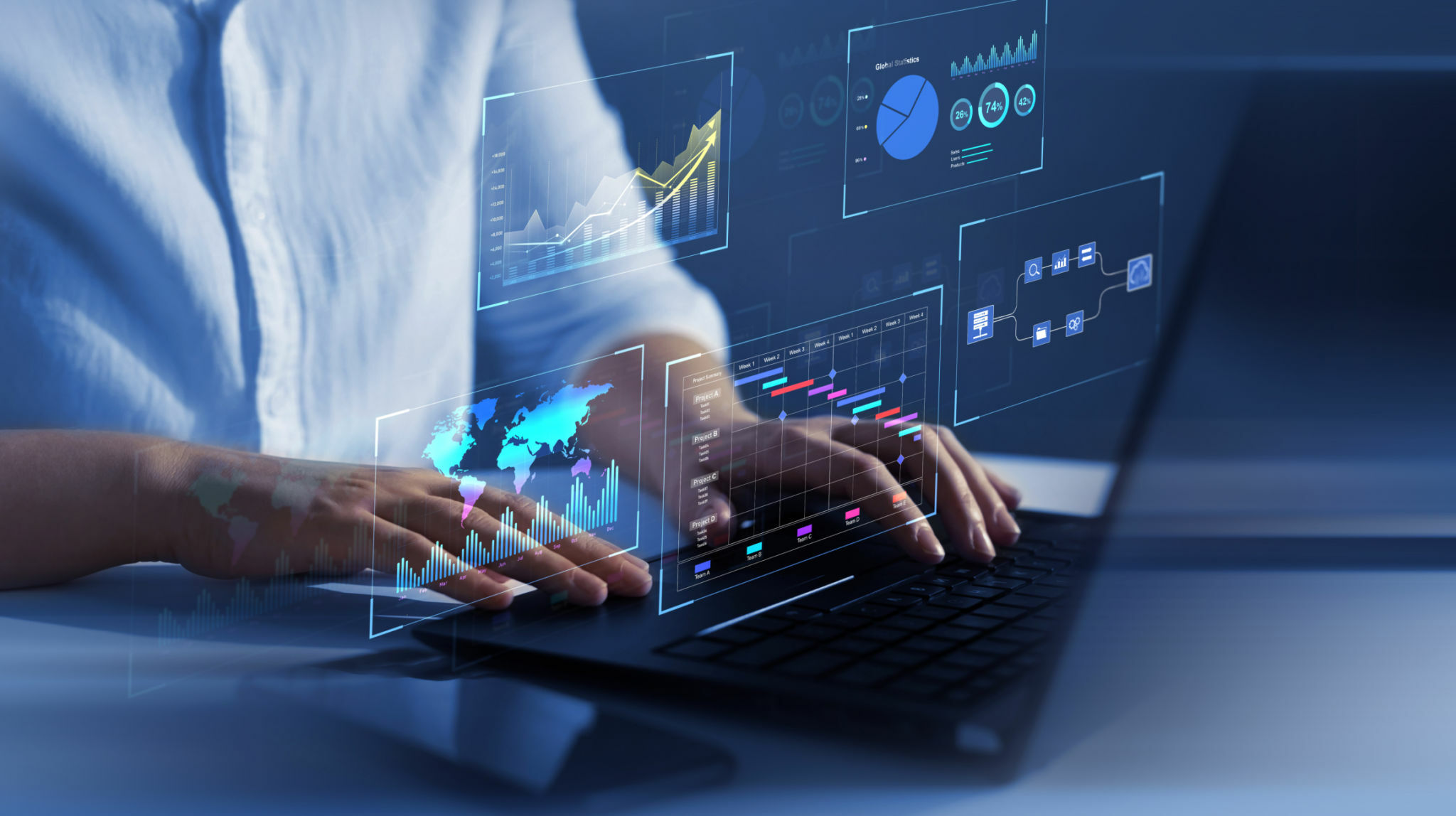 Какво представляват сематичните модели в Power BI